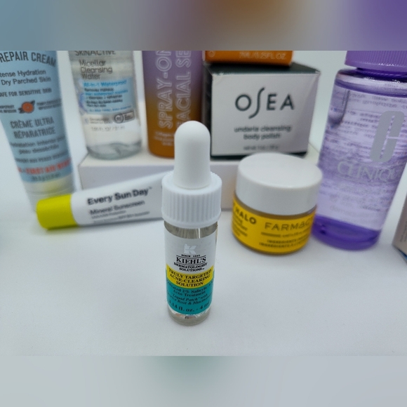 Mini But Mighty Skincare TSA Friendly Tatcha Clinique Kiehl’s OSEA La Roche - Picture 5 of 6